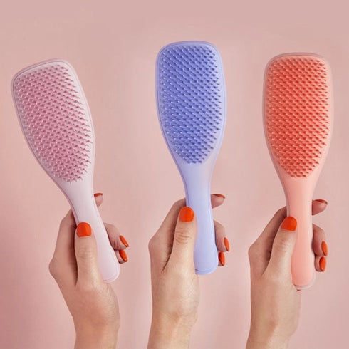 Ultimate Detangler Hyper Yellow Rosebud Hairbrush-Tangle Teezer-Matakana Pharmacy